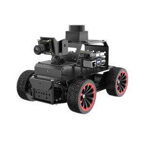ROS 4WD Robot Car Chassis with Lidar Monocular/Depth Camera RC Car for Raspberry Pi 5 Robot Support SLAM and Autonomous Driving