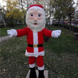 christmas man mascot  santa clause mascot costume custom fancy costume anime cosplay kits mascotte fancy dress carnival 1531