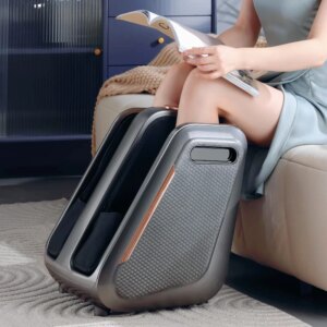 Air Pressure Electric Hot Heater Calf and Foot Massage Machine Vibrate Roller Bath Kneading Shiatsu Leg Beauty Massagers