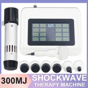 300MJ Shockwave Therapy Machine Relieve Limb Muscle Pain Effective Treatment Patellar Tendonitis Ultrasonic Therapy Equipment