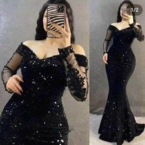 Dress Floor Length Luxury Birthday Evening Dress Full Sleeves Summer Elegant Wedding Party Gowns For Women Arab 2024