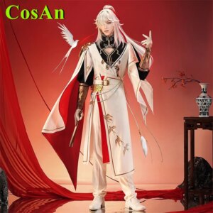 CosAn Game Honkai: Star Rail Jing Yuan Cosplay Costume Ancient Costume Series Fashion Handsome Uniform Role Play Clothing