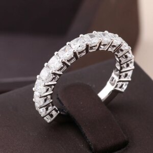 Provence Engagement Rings 10K14K18KGold DEF/VS Lab Grown Diamonds Rings for Women 3/4band Classic Finger Personalized Custom