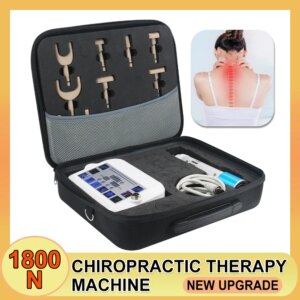 New Electric Chiropractic Adjusting Tools 1800N Household Massager Relieve Muslc Pain Deep Body Massage Spinal Correction Gun