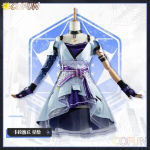 COFUN [Customized] HuiXing Cosplay Costume CalabiYau Dress Lolita Kimono Uniform For Halloween Christmas Party Anime