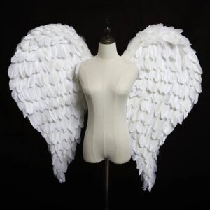 Adult Large Size Photo Photography Photography Feather Wings Catwalk Performance Props