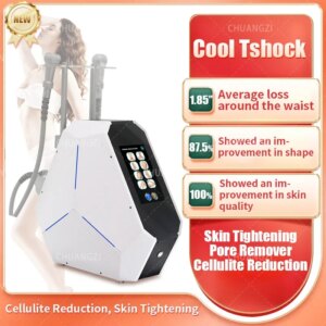 New Technology Portable Cryo T Shock Slimming Machine Face Body Cryo Skin Cooling Device Professional T Shock Skin Cool