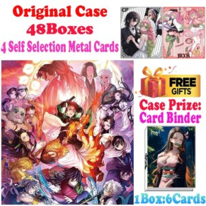 2025 Newest Case Wholesale Yumeng Demon Slayer Drip Glue Card Shinobu Trading Mitsuri Tanjiro CCG TCG Hobbies Gift