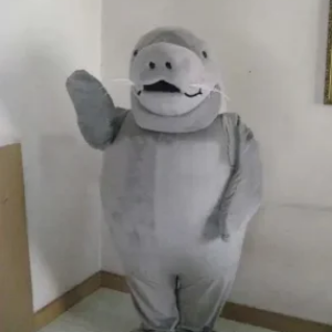 New Adult Hot Sale Foam Lovely Sea Cow Doll Fancy Cartoon Mascot Costume Plush Christmas Fancy Dress Halloween Mascot Costume