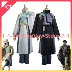 [Custom Made] Game Identity V Wu Chang Cosplay Costume The government officer Cosplay Suit Halloween Uniform Anime Clothes