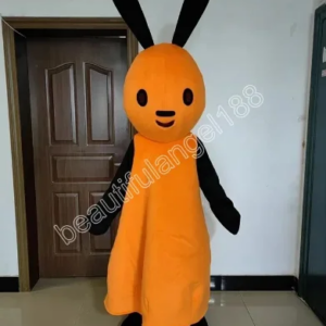 New Adult Hot Sale Foam Lovely Rabbit Doll Fancy Cartoon Mascot Costume Plush Christmas Fancy Dress Halloween Mascot Costume