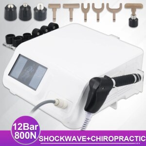 12Bar Pneumatic Shockwave Therapy Machine For ED Treatment Pain Relief Shock Wave Muscle Massage Relaxation 2025 2 IN 1 Massager