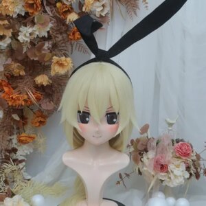 Kigurumi wind Kigurumi mask full head with lock cosplay head shell props costume anime game