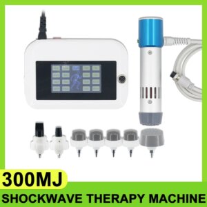 300MJ Shockwave Therapy Machine For ED Treatment Tennis Elbow Plantar Fascitis Body Massager Professional Shock Wave Instrument