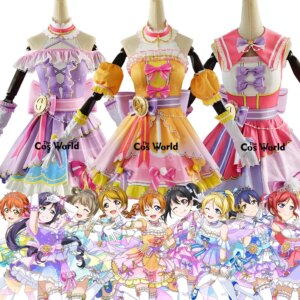 Love Live Countdown Live 9 Characters Kousaka Honoka Minami Kotori Sonoda Umi Ayase Eli Outfits Anime Cosplay Costumes