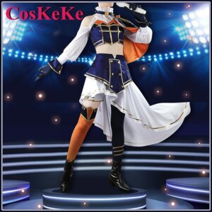 CosKeKe Higuchi Kaede Cosplay Anime VTuber Costume FANTASIA The 4th Anniversary Live Uniform Halloween Party Role Play Clothing