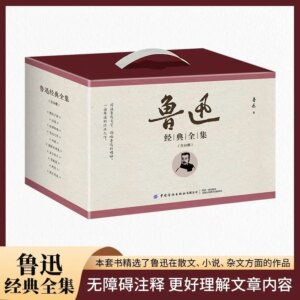 Lu Xun Classical Book Collected Works Set 10 Books in Total Collection of Works By Famous Chinese Writers Essays