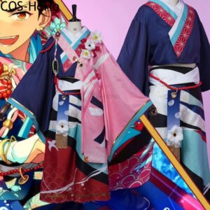 COS-HoHo Ensemble Stars 2 Nagumo Tetora/Kiryu Kuro/Mashiro Tomoya/Otogari Adonis/Amagi Hiiro Game Suit Kimono Cosplay Costume