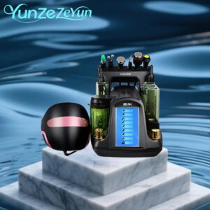 Commercial 9 in 1Hydrodermabrasion H2o2 Hyro Peeling Hydra Dermabrasion Facial Instrument Aqua Salon Face Lifting Machine