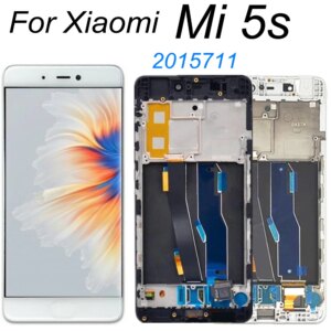 5.15 LCD for Xiaomi Mi5s MI 5S 2015711 LCD Display Touch Screen with frame Digitizer Assembly Replacement BM36 Battery