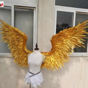 Nice large home wall decor Angel wings white black gold fairy wings for window display Photography Wedding deco props