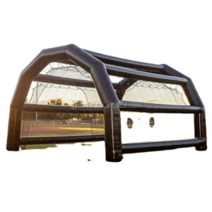 High Quality Custom Portable Inflatable Baseball Sport Court Baseball Batting Baseball Cage With Net