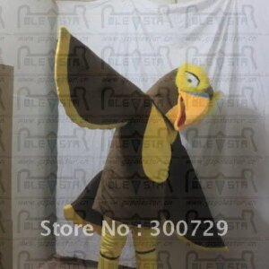New Adult Hot Sale Foam Cute Doll Grey Eagle Cartoon Mascot Costume Plush Christmas Fancy Dress Halloween Mascot Costume