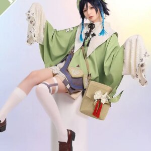 Genshin Impact cos clothes Wendy recalls the youth cosplay men’s clothing, ccos animation clothing, men’s c clothes, men’s