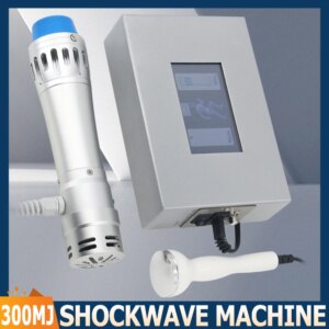 300MJ Shockwave Machine For ED Treatment Professional Shock Wave Therapy Machine Ultrasound Effective Neck Pain Relief Massager