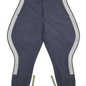 GUWF-012 WWII German Luftwaffe General Blue Grey Wool Breeches