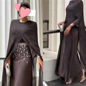 Customized Ball Jersey Beading Formal A-line O-Neck Bespoke Occasion Gown Midi es Saudi Arabia