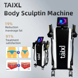 Taixl NEO Nova 200HZ 6500W 15T EMS Body Sculpting Machine Fat Burning Muscle Toning Electromagnetic Slimming Therapy Device