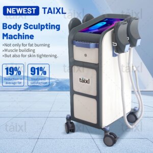 DLS-Ems RF Hi-Emt Muscle Sculpting Machine Professional Talxl Neo Ems Electromagnetic Stimulat Body Slimming Equipment
