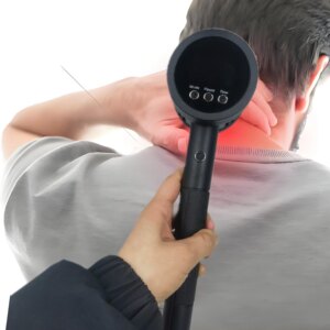 Red Animal Therapy Laser Heel Spur Pain Relief 808nmx6diodes + 650nmx19diodes Cold Laser For Sinusitis