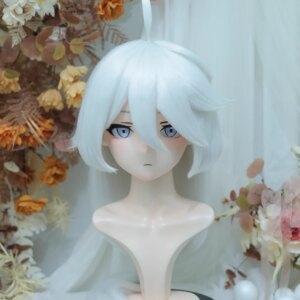 (NFD38–21)Customize Full Head With Lock Pretty Female/Girl Japanese Animego Character Kig Cosplay Kigurumi Mask Crossdress Doll