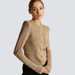 Spring 2023 new arrivals knitwear collection long sleeve office fashion ladies cardigan