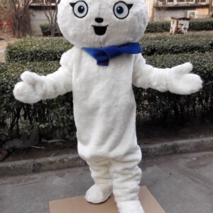 mascot  white plush bunny mascot costume white rabbit custom adult size cartoon character cosplay kits mascotte carnival 40982