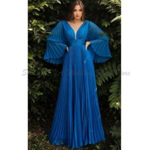 Gorgeous Evening Party Dresses V neck Floor Length Slim A Line Fit High quality Fashion Designer Women Banquet Prom Gowns