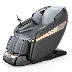 China Best OEM High Quality Big elctric 4D SL Track Luxury Full Body Zero Gravity Massage Chair with Tiktok Control Button