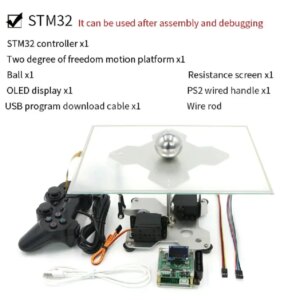 Arduino STM32 Open Source Cricket Control Rolling Ball System BallPlate Balance Ball PID Robot Competition