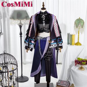 CosMiMi Quincy Cosplay Game Nu: Carnival Costume Chasing A Distant Promise Fashion Uniforms Carnival Party Role Play Clothing