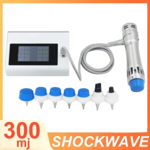 Shockwave Therapy Machine For ED Treatment Shoulder Pain Relieve Shock Wave Equipment Body Muscle Relax Massager 300MJ