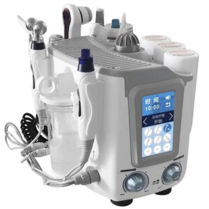 Small Bubble Hydrogen Oxygen Beauty Machine 6 In 1 Facial Professional SPA Skin Cleaning Moisturizing Lifting Anti-Aging Wrinkle