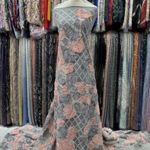 Luxurious Nigerian Handmade Beads Lace Fabric 2025 High Quality Sequins Beaded Embroidery African French Lace Fabric For Dress