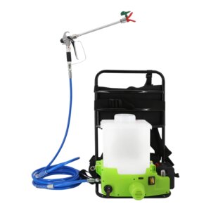 Backpack plunger type convenient electric high pressure airless handheld lithium battery sprayer latex paint multi-functional