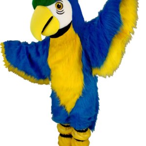 New Adult Hot Sale Foam Cute Blue Parrot Doll Fancy Cartoon Mascot Costume Plush Christmas Fancy Dress Halloween Mascot Costume