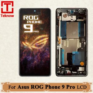 Original 6.78″ AMOLED For Asus ROG Phone 9 Pro LCD Display Touch Screen Digitizer Assembly Replacement For Asus ROG 9 Pro LCD