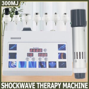 New Physiotherapy Shockwave Therapy Machine 300MJ For ED Therapy Massage Tool For Back Pain Relief Portable Shockwave Massager