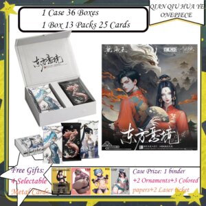 QIAN QIU HUA YE ONEPIECE Collection Cards Trading Anime Nami Luffy Character Collection CCG ACG Game Ideal Gift for Children Toy