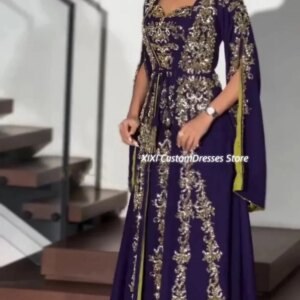 Customized فستان حفلات الزفاف A-Line Strapless Floor-Length Luxury Dresses Evening 2025 Beadings Zipper Up Elegant Dresses